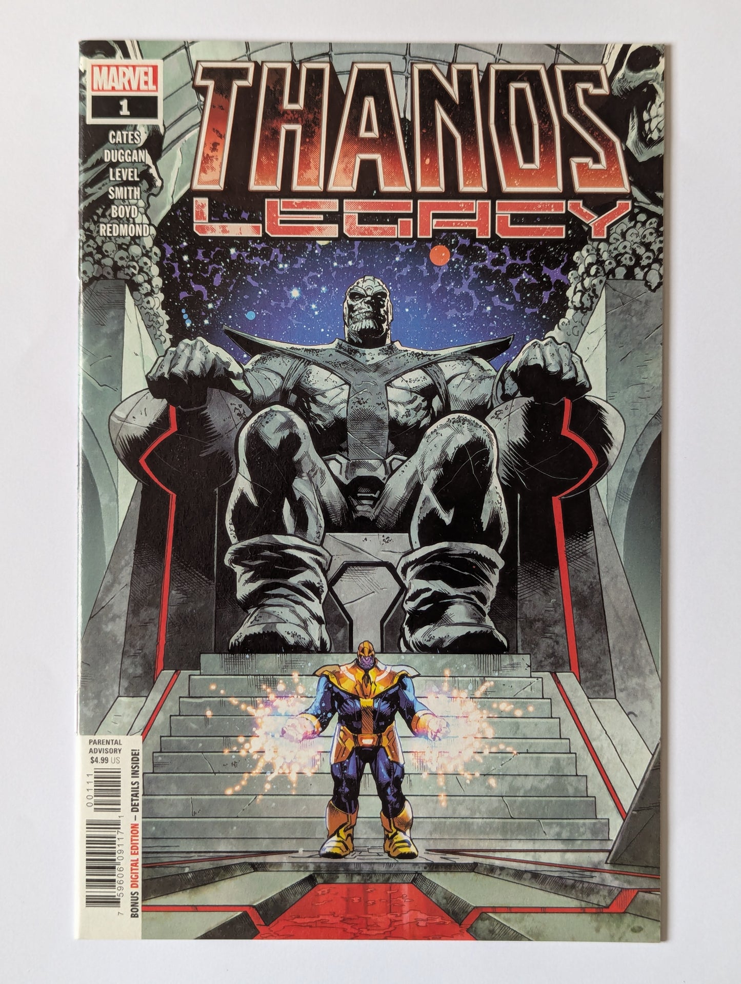 Thanos Legacy #1 Marvel Comic Book
