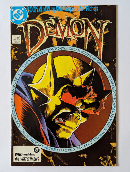 The Demon #4 DC Comic Book