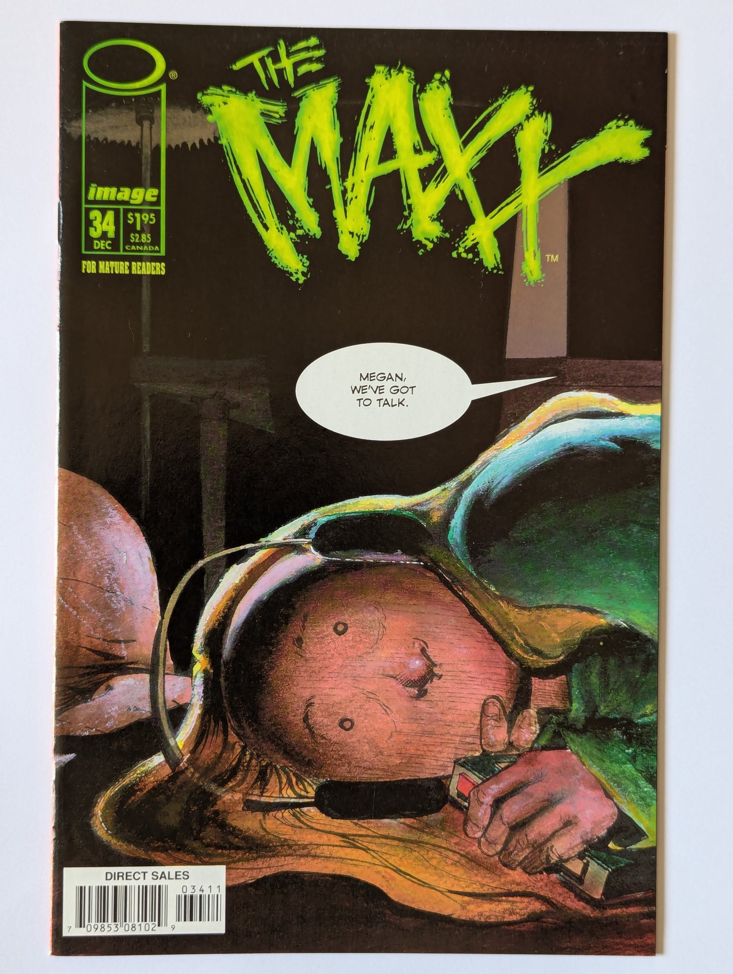 The Maxx #34 Image Comic Book
