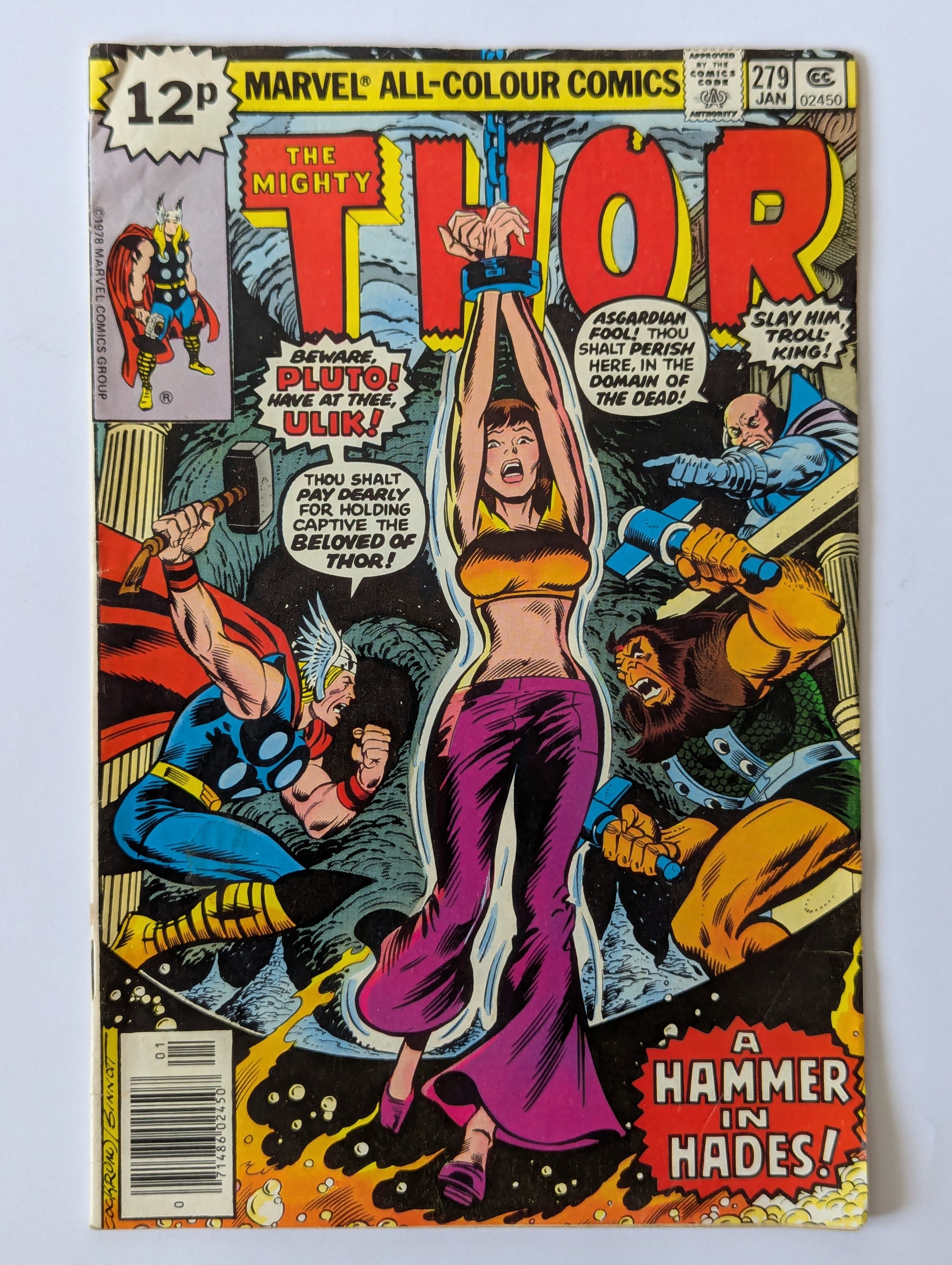 Thor #279 Marvel Comic Book