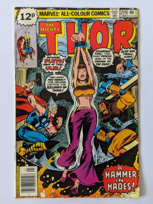 Thor #279 Marvel Comic Book