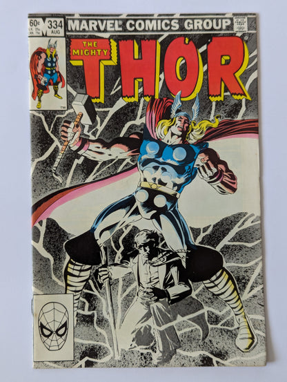 Thor #334 Marvel Comic Book