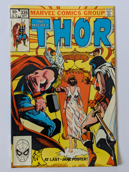 Thor #335 Marvel Comic Book