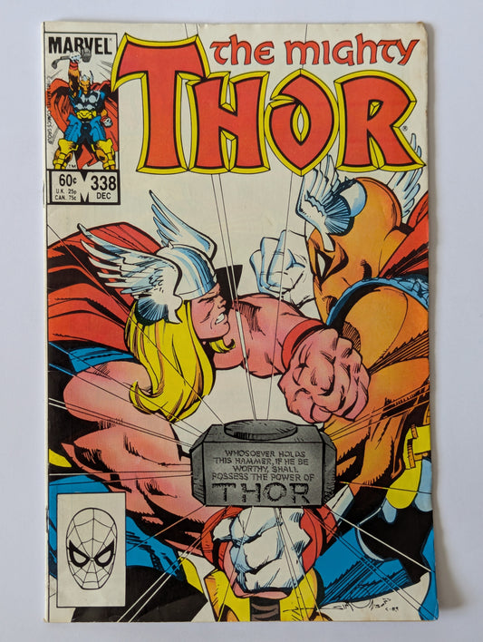 Thor #338 Marvel Comic Book