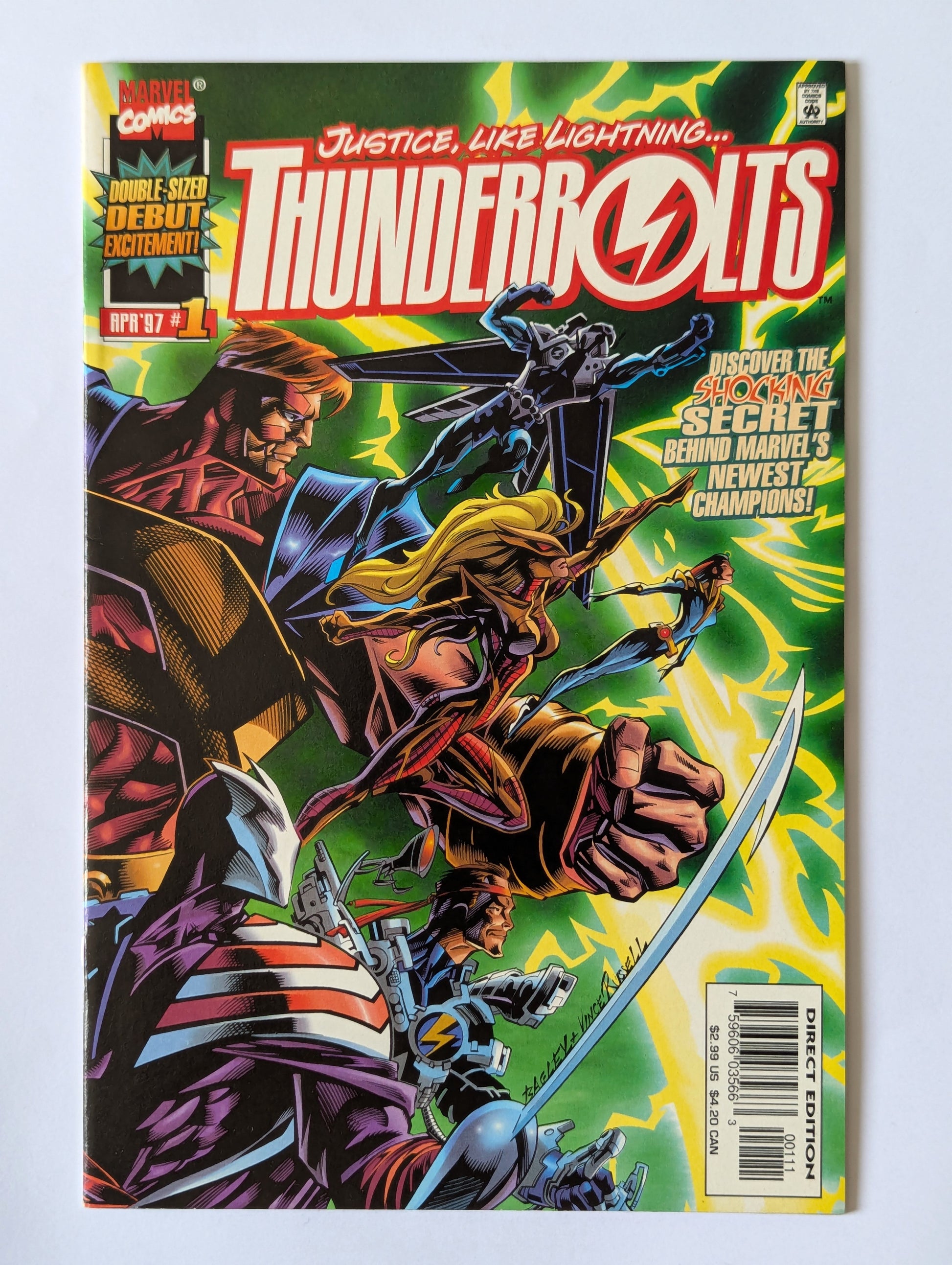 Thunderbolts #1 Marvel Comic Book