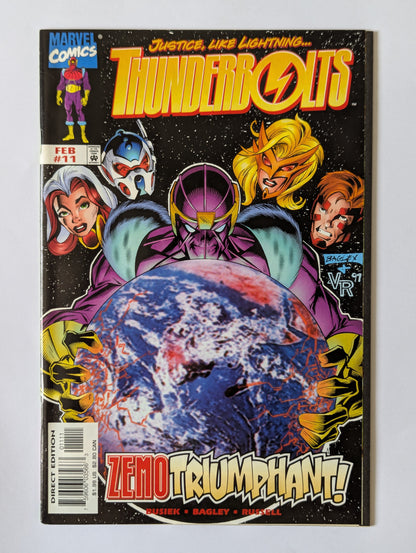 Thunderbolts #11 Marvel Comic Book