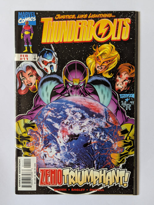 Thunderbolts #11 Marvel Comic Book