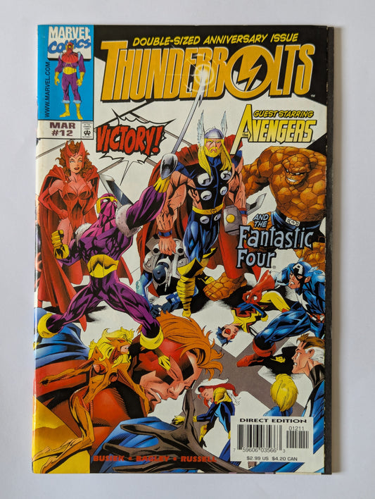 Thunderbolts #12 Marvel Comic Book