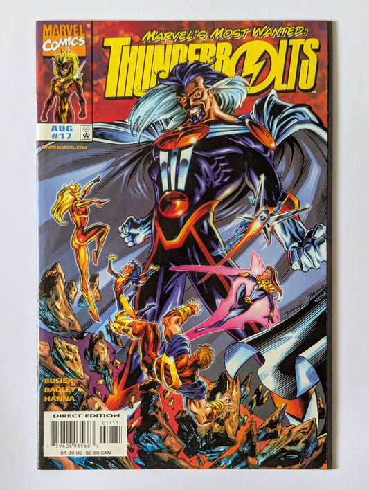 Thunderbolts #17 Marvel Comic Book
