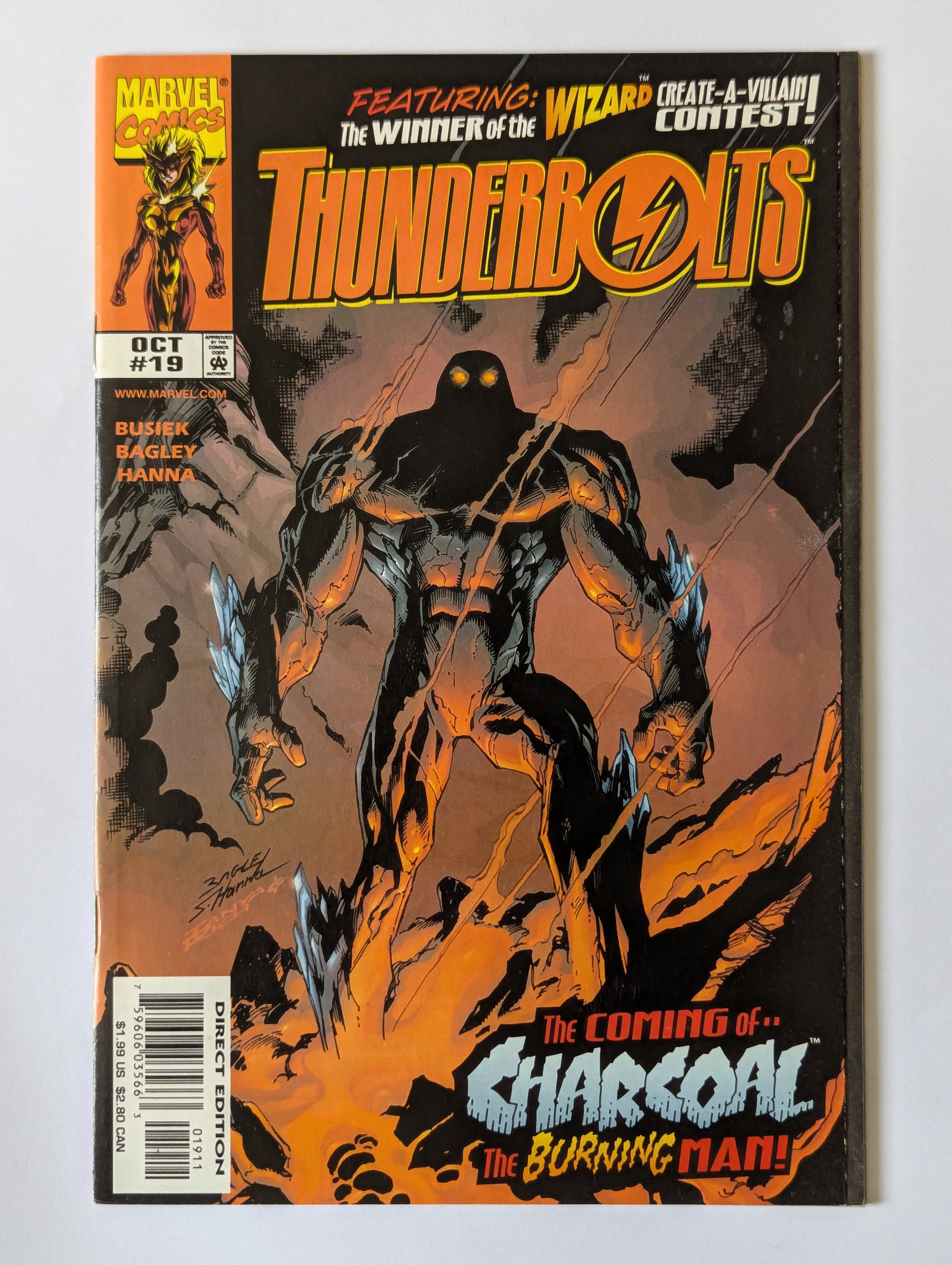 Thunderbolts #19 Marvel Comic Book
