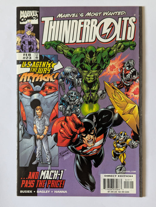 Thunderbolts #23 Marvel Comic Book