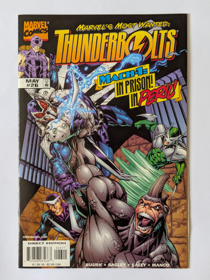 Thunderbolts #26 Marvel Comic Book