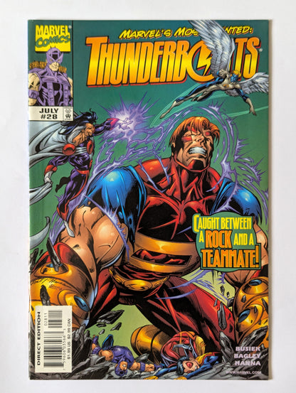 Thunderbolts #28 Marvel Comic Book