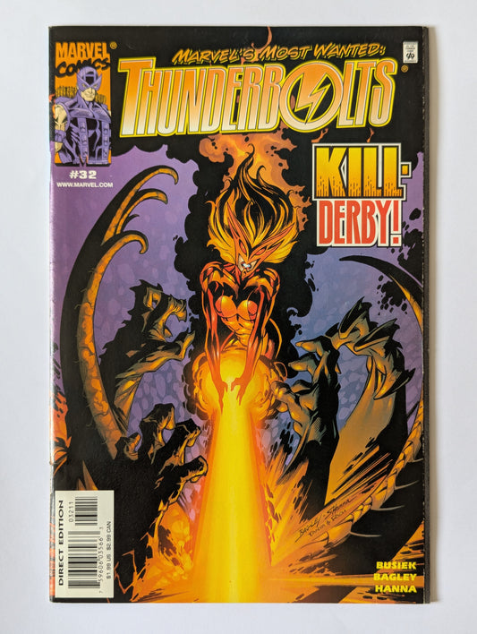 Thunderbolts #32 Marvel Comic Book
