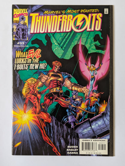 Thunderbolts #33 Marvel Comic Book