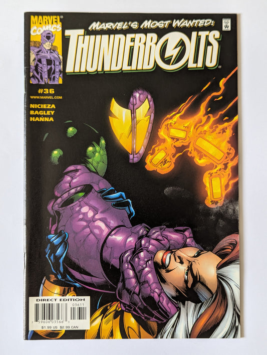 Thunderbolts #36 Marvel Comic Book