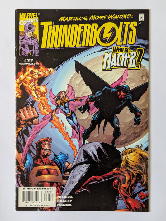 Thunderbolts #37 Marvel Comic Book