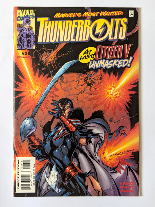 Thunderbolts #38 Marvel Comic Book