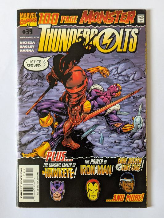 Thunderbolts #39 Marvel Comic Book