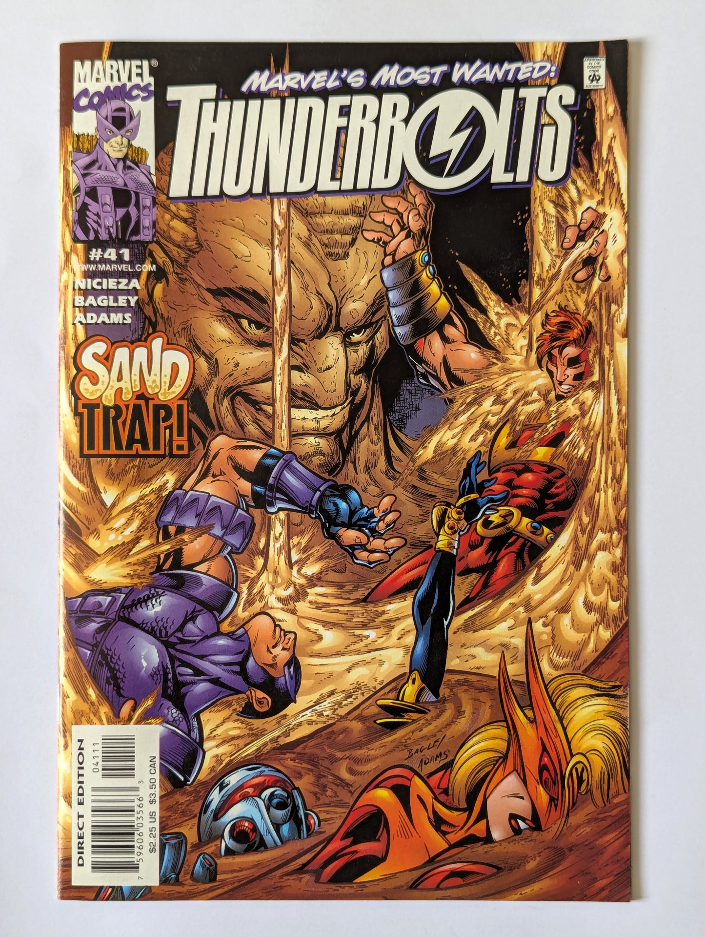 Thunderbolts #41 Marvel Comic Book