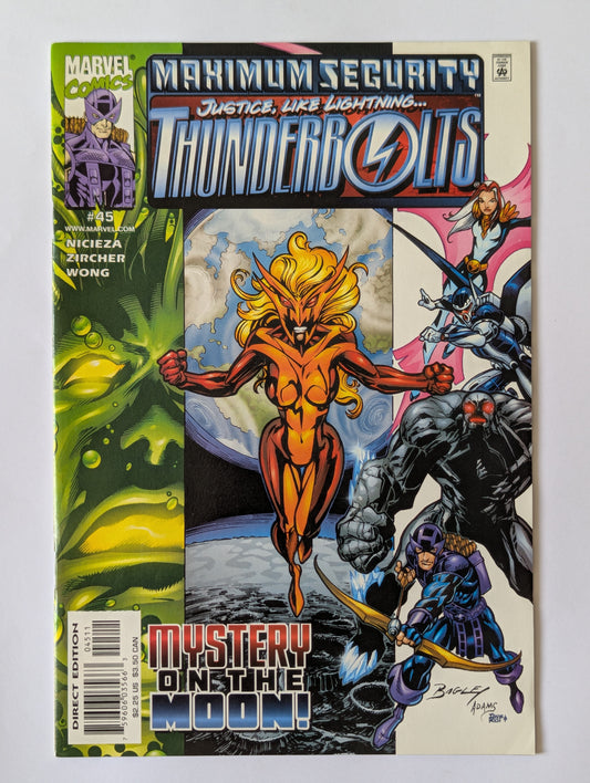 Thunderbolts #45 Marvel Comic Book