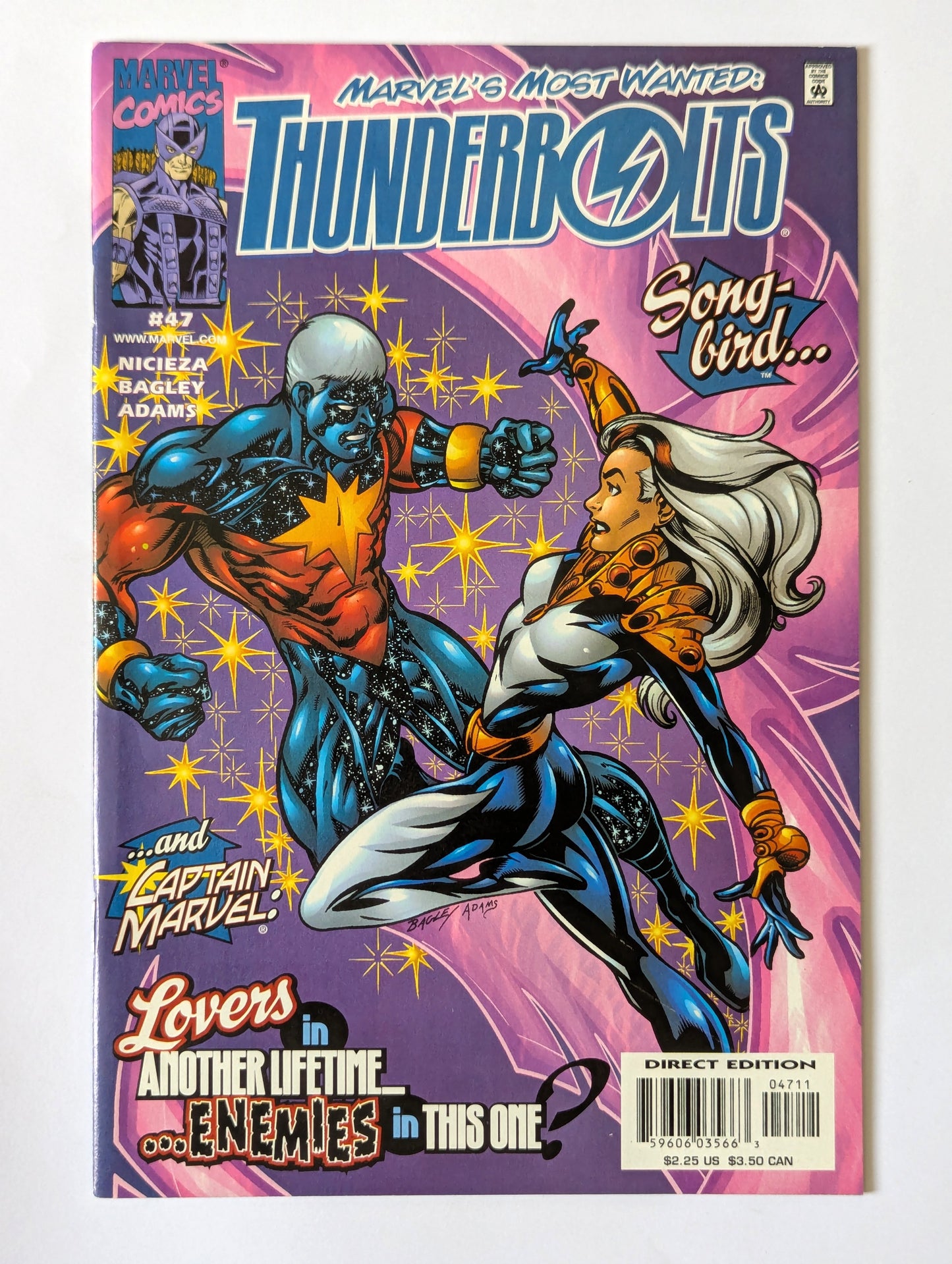 Thunderbolts #47 Marvel Comic Book
