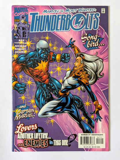 Thunderbolts #47 Marvel Comic Book