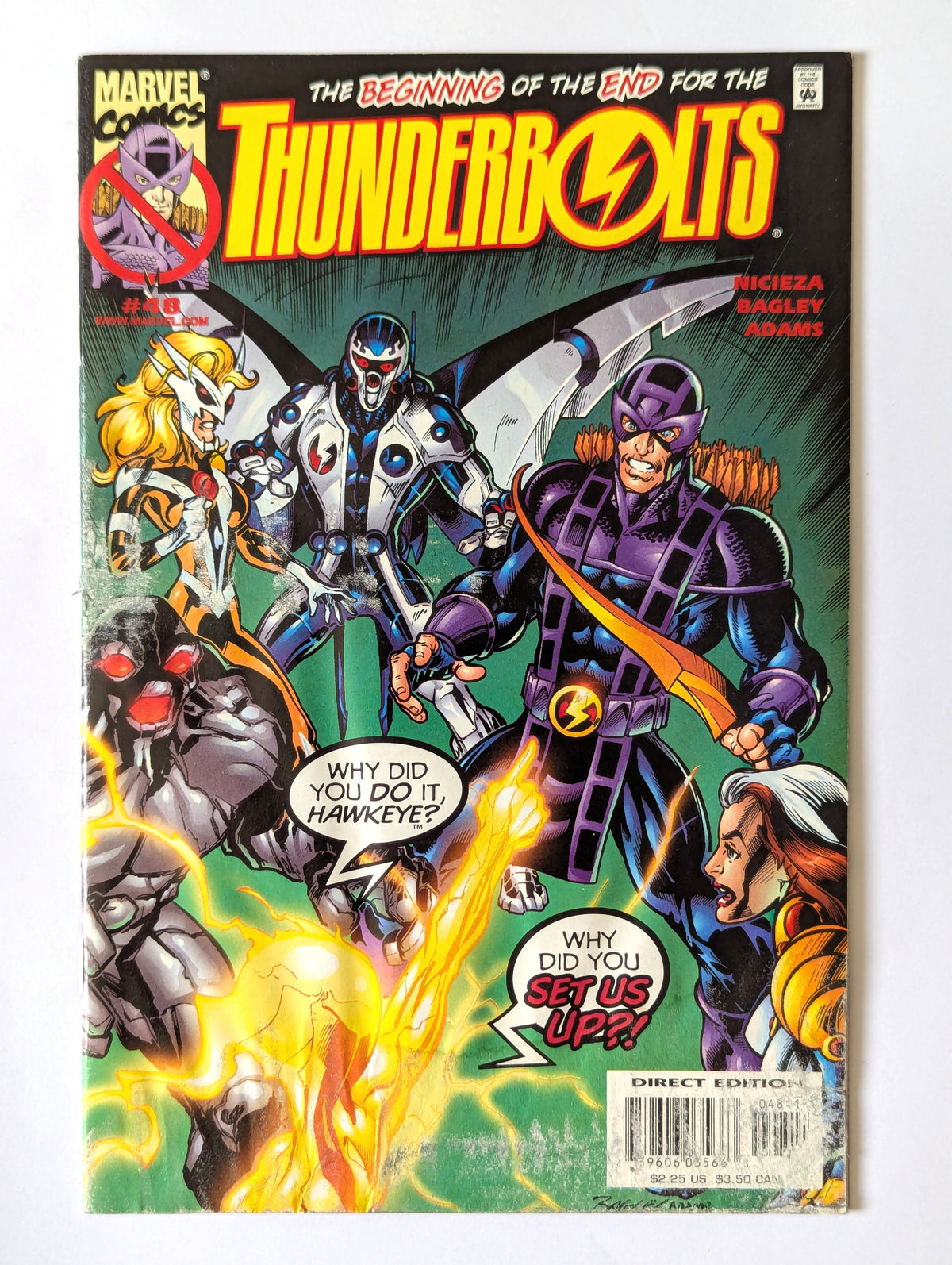 Thunderbolts #48 Marvel Comic Book