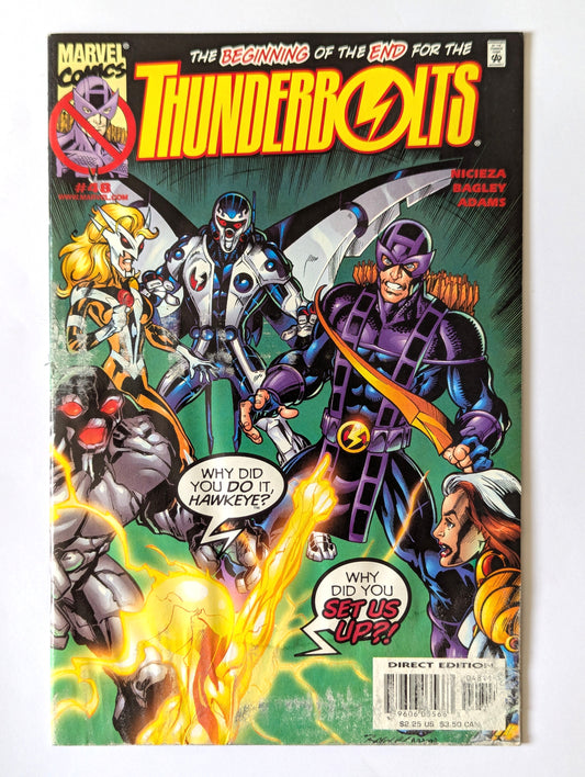 Thunderbolts #48 Marvel Comic Book