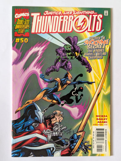 Thunderbolts #50 Marvel Comic Book