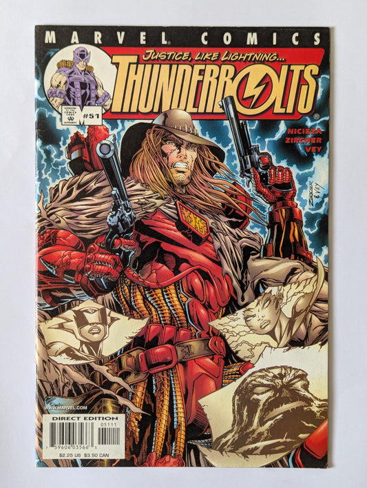 Thunderbolts #51 Marvel Comic Book