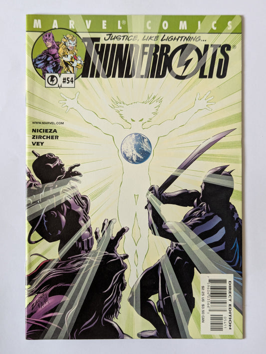 Thunderbolts #54 Marvel Comic Book