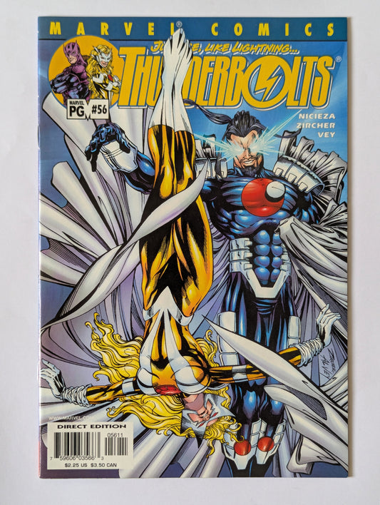 Thunderbolts #56 Marvel Comic Book