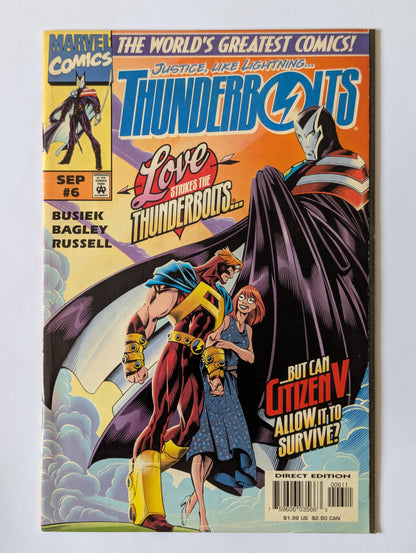 Thunderbolts #6 Marvel Comic Book
