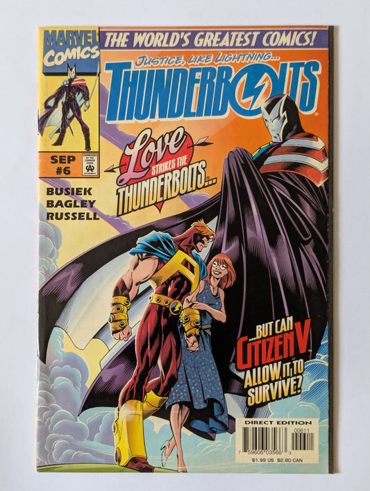 Thunderbolts #6 Marvel Comic Book