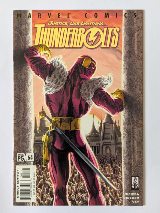 Thunderbolts #64 Marvel Comic Book