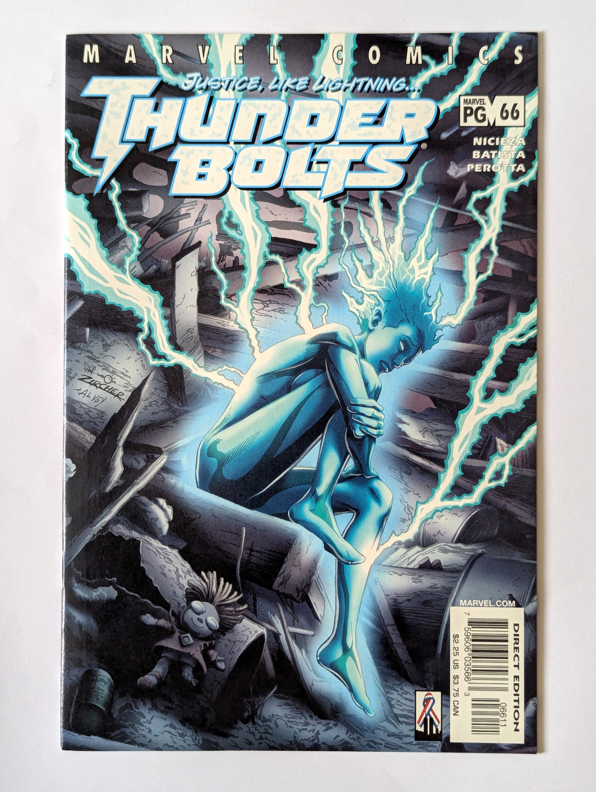 Thunderbolts #66 Marvel Comic Book