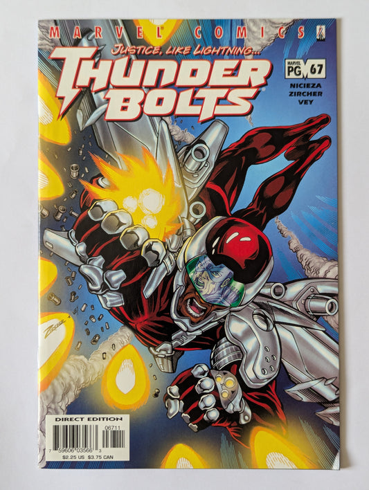 Thunderbolts #67 Marvel Comic Book