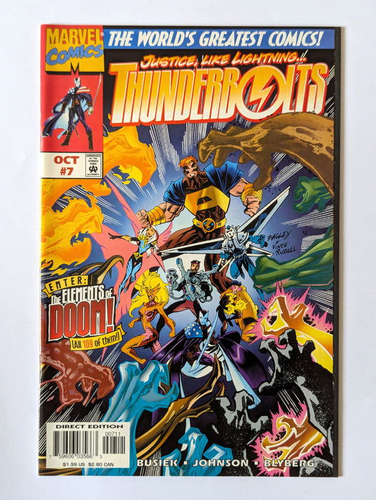 Thunderbolts #7 Marvel Comic Book