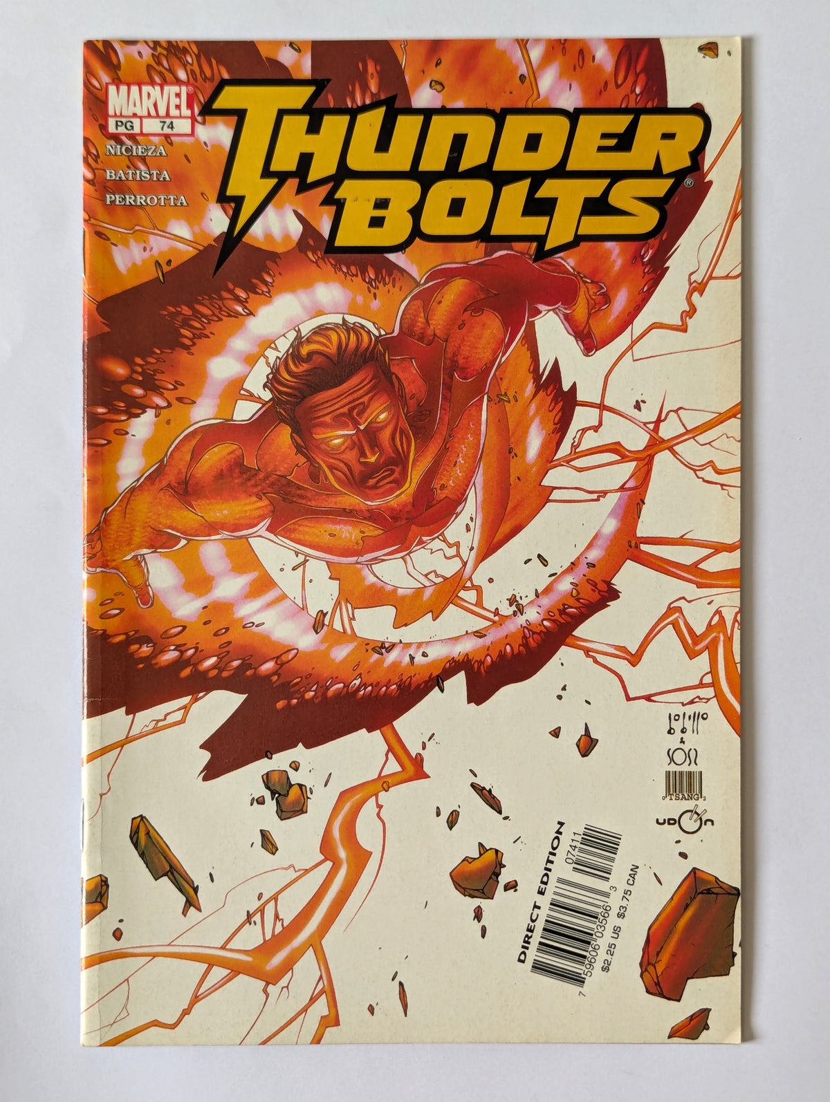 Thunderbolts #74 Marvel Comic Book