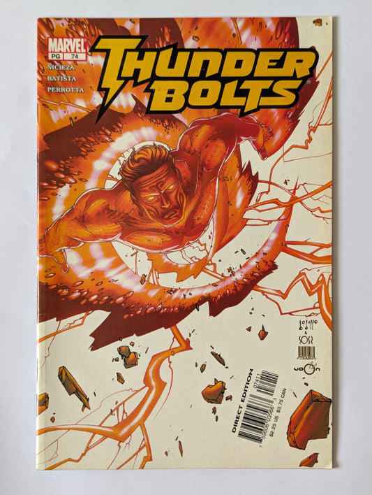 Thunderbolts #74 Marvel Comic Book