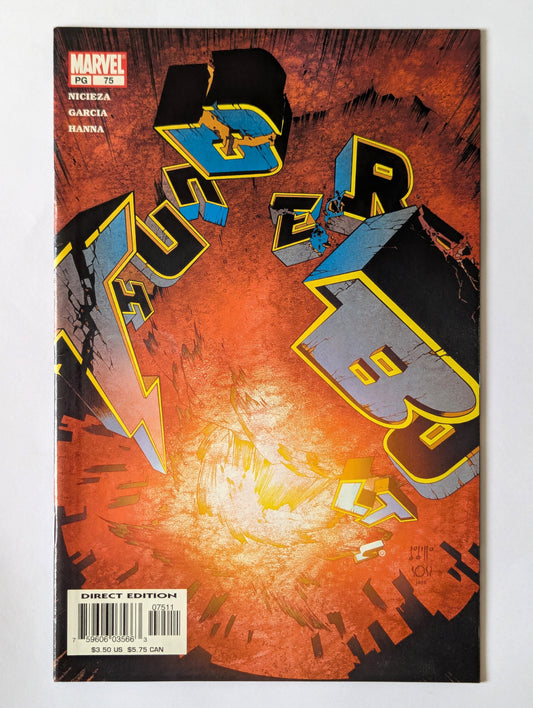 Thunderbolts #75 Marvel Comic Book