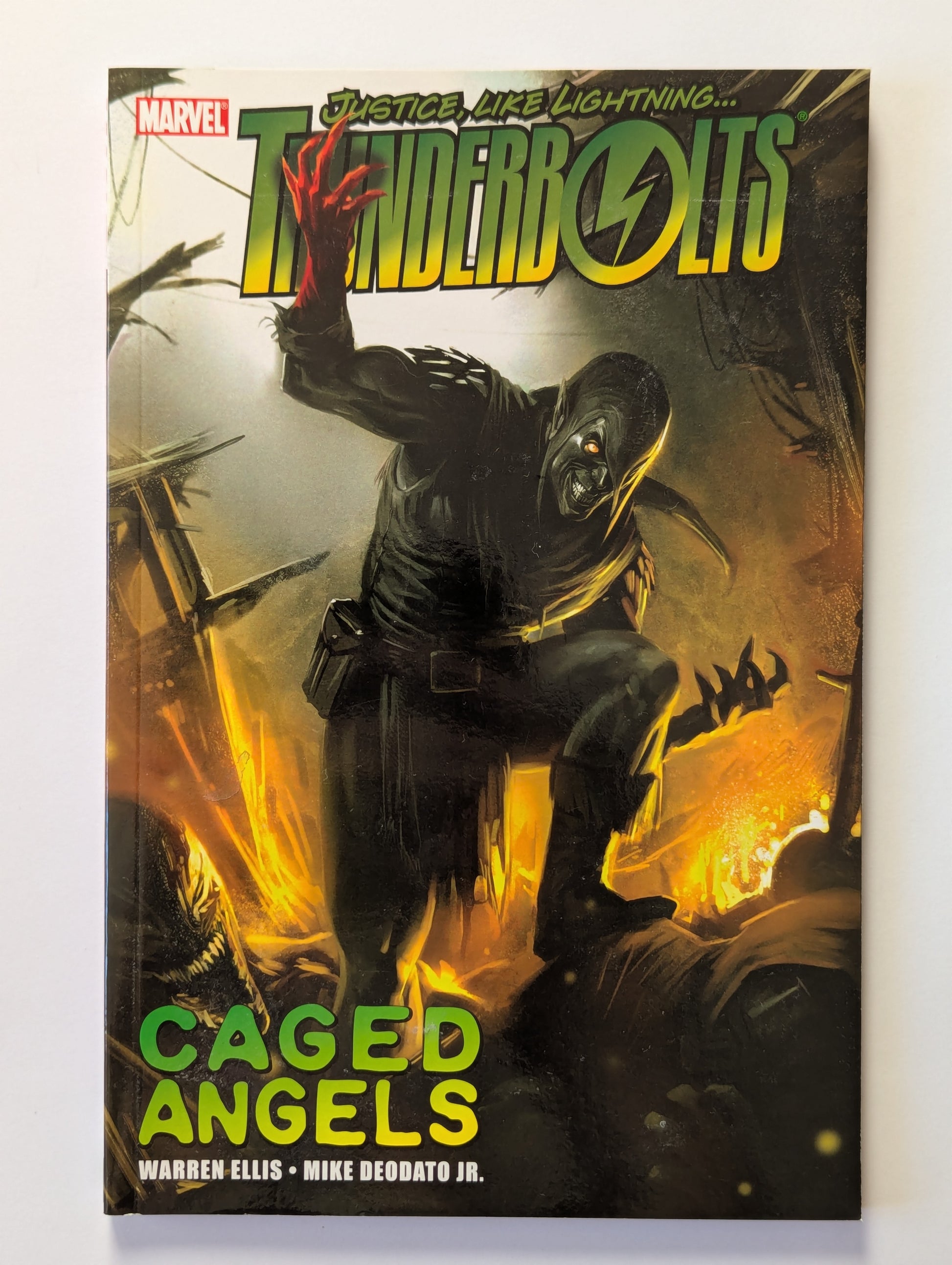Thunderbolts Caged Angels Marvel Comics Trade Paperback