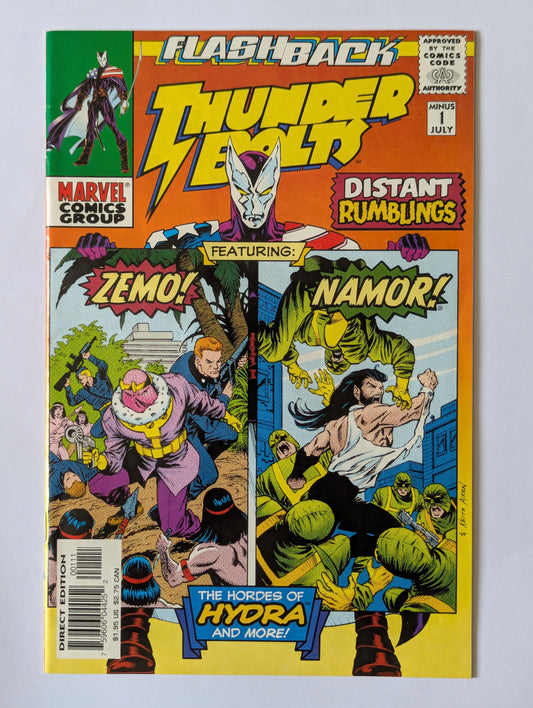 Thunderbolts #-1 Marvel Comic Book