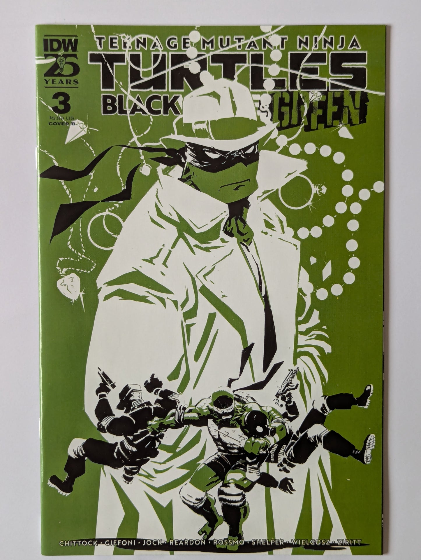 Teenage Mutant Ninja Turtles Black & White #3 IDW Comic Book