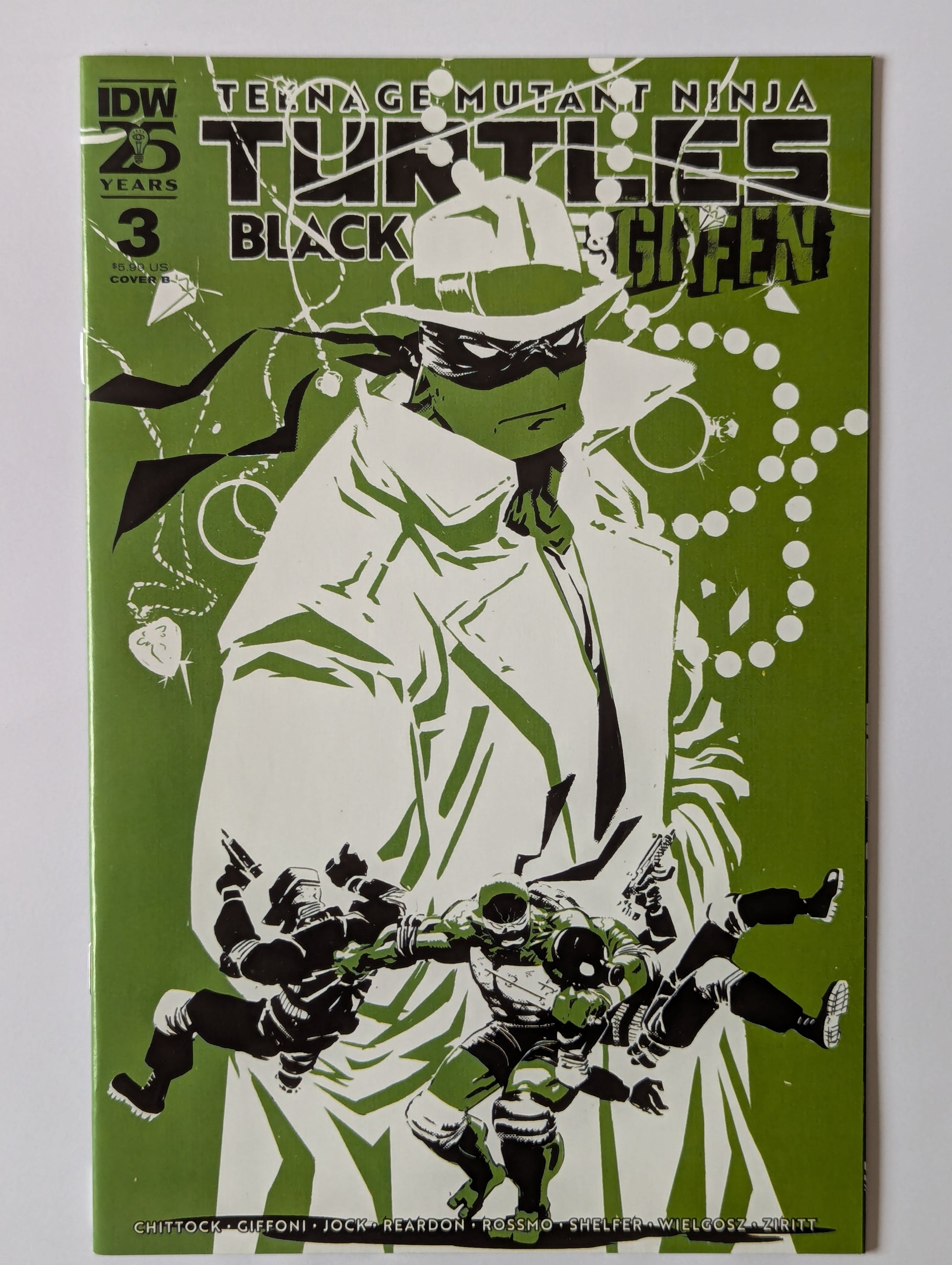 Teenage Mutant Ninja Turtles Black & White #3 IDW Comic Book