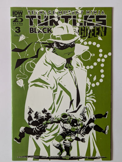 Teenage Mutant Ninja Turtles Black & White #3 IDW Comic Book