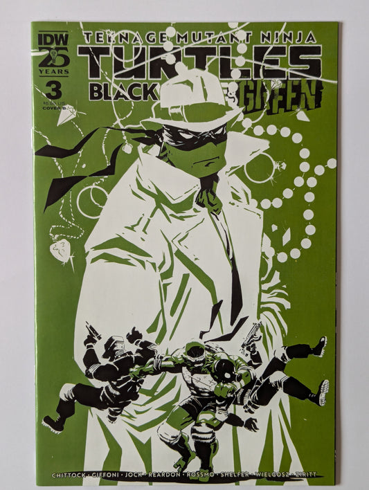 Teenage Mutant Ninja Turtles Black & White #3 IDW Comic Book