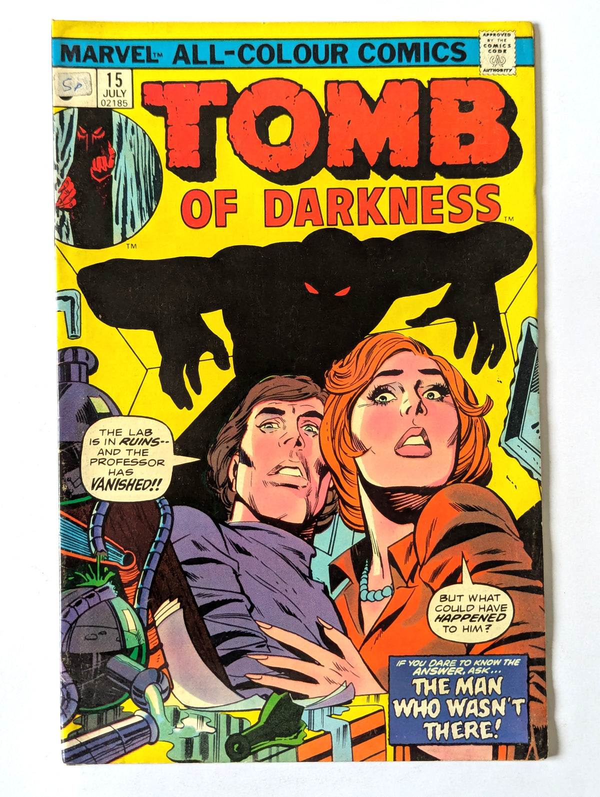 Tomb of Darkness #15 Marvel Comic Book