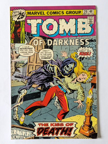 Tomb of Darkness #20 Marvel Comic Book
